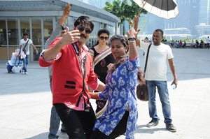 Veediki Dookudekkuva Movie Working Stills